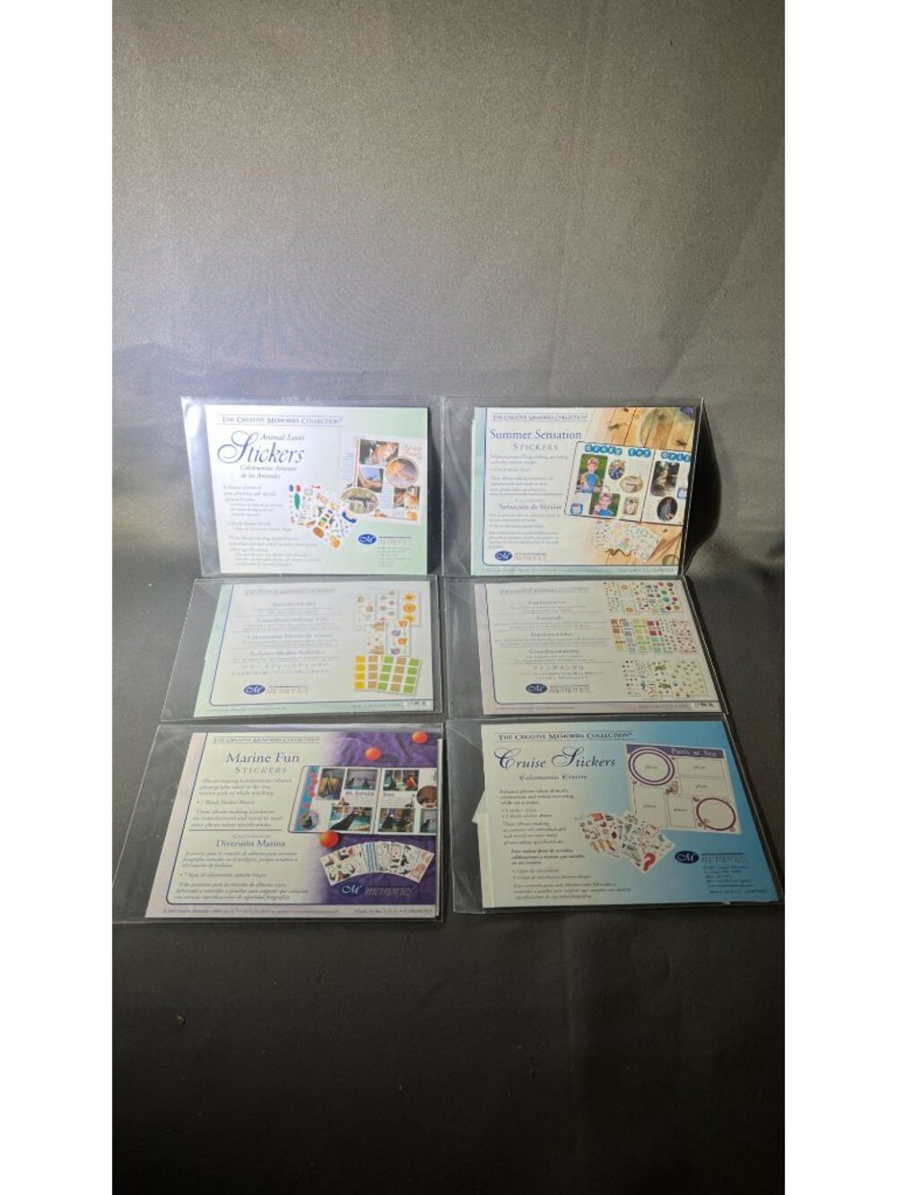 Creative Memories Sticker Sets - 5 Themes Vintage 2001-2004